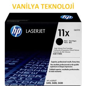 HP 11X Siyah Toner