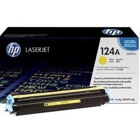 HP 124A-Q6002A Sarı Orijinal Mavi Kutu Toner