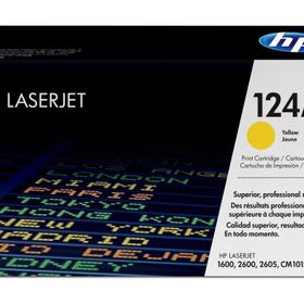 HP 124A Q6002A Sarı Toner