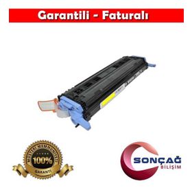 HP 124A Q6002A Sarı Uyumlu Toner