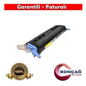 HP 124A Q6002A Sarı Uyumlu Toner