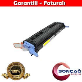 HP 124A Q6002A Sarı Uyumlu Toner