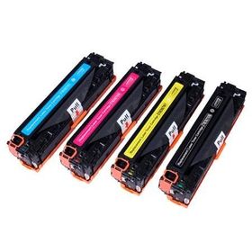 HP 125A-CB540A-CB541A-CB542A-CB543A Muadil Toner Set
