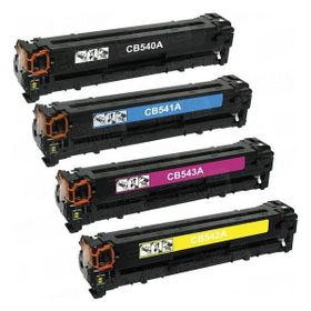 HP 125A/CB540A/CB541A/CB542A/CB543A Renkli Toner
