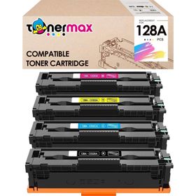 HP 128A CM1415 CP1525 CE320A Muadil Toner Set