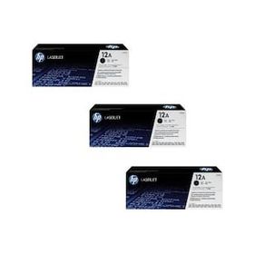 HP 12A Q2612A 3'lü Orijinal Toner