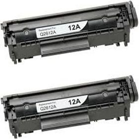 HP 12A Q2612A 4000 Sayfa 2 Adet Siyah Muadil Lazer Toner