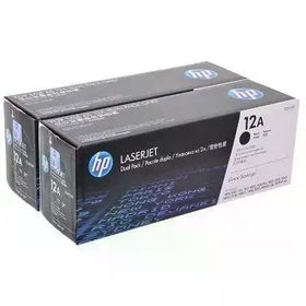 HP 12A-Q2612AD 2'li Paket Orijinal Toner