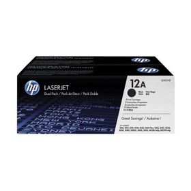 HP 12A Q2612AD 2'li Siyah Orjinal Toner