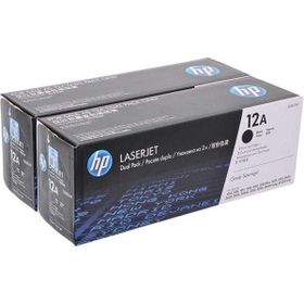 HP 12A Q2612AF 2'li Siyah Orjinal Toner