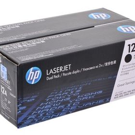 HP 12A Q2612AF 2'li Siyah Orjinal Toner