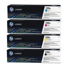 HP 130A CF350A-CF351A-CF352A-CF353A M176n Orjinal Toner 4'lü Set
