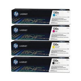 HP 130A CF350A-CF351A-CF352A-CF353A M176n Orjinal Toner 4'lü Set