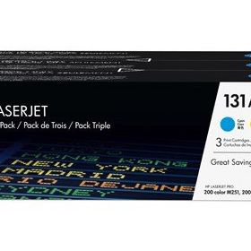 HP 131A U0SL1AM 3 Lü Paket Mavi Kırmızı Sarı Toner