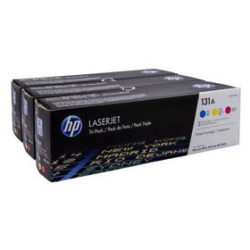 HP 131A U0SL1AM 3 Lü Paket Mavi Kırmızı Sarı Toner
