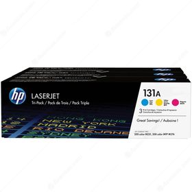 HP 131A U0SL1AM 3 Lü Paket Mavi Kırmızı Sarı Toner
