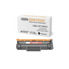 HP 136A-W1360A Çipli Muadil Toner