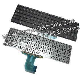 HP 15-AY005NT 15-AY005NT W7S76EAsi Siyah Uyumlu Notebook Klavye