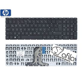 HP 15-AY007NT 15-AY007NT W7S78EAsi Siyah Uyumlu Notebook Klavye