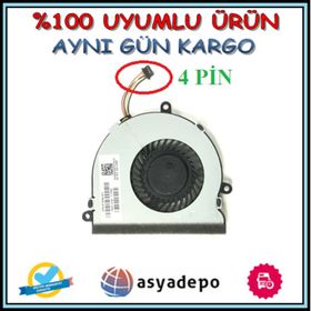 HP 15-AY103NT 15-AY104NT 15-AY105NT Uyumlu Notebook Fan