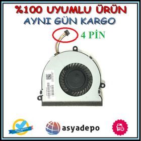 HP 15-BA018NT 15-BA026NT Uyumlu Notebook Fan