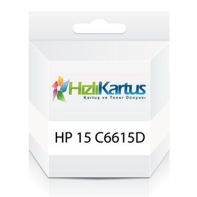 HP 15 C6615D Siyah Muadil Kartuş