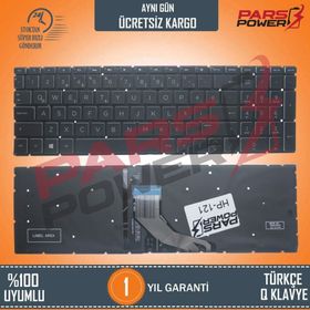 Hp 15-da2000nt 8BM81EA Uyumlu Laptop Klavye Siyah TR