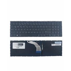 Hp 15-db0044nt 6QA33EA Uyumlu Işıklı Siyah TR Laptop Klavye