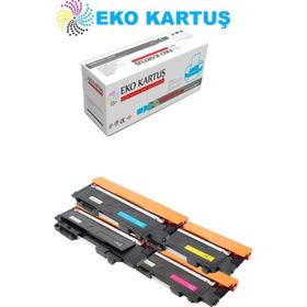 HP 178NW 117A Tüm Renkler Chipsiz Muadil Toner Seti