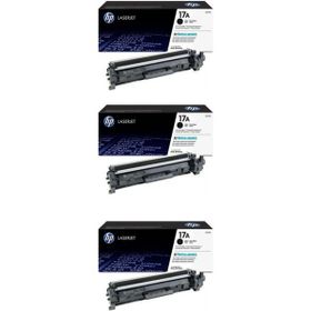 HP 17A CF217A 3'lü Siyah Toner