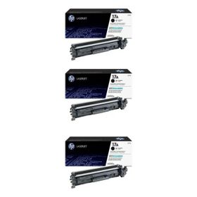HP 17A CF217A 3'lü Siyah Toner