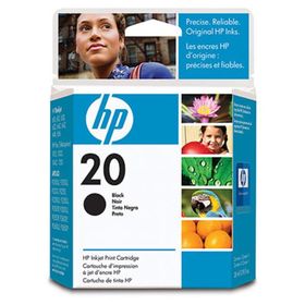 HP 20 C6614DE Orijinal Siyah İnkJet Mürekkep Kartuşu