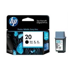 HP 20 C6614DE Orijinal Siyah İnkJet Mürekkep Kartuşu