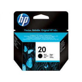 HP 20 C6614DE Orijinal Siyah İnkJet Mürekkep Kartuşu