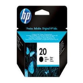 HP 20 C6614DE Orijinal Siyah İnkJet Mürekkep Kartuşu