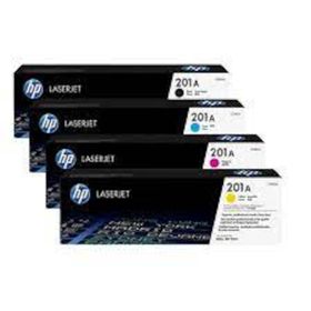 HP 201A CF400A-CF401A-CF402A-CF403A M252dw Orjinal Toner 4'lü Set