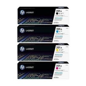 HP 201A CF400A-CF401A-CF402A-CF403A M252dw Orjinal Toner 4'lü Set
