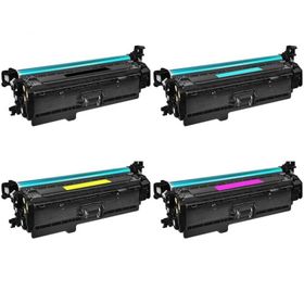 HP 201A CF400A-CF401A-CF402A-CF403A M252dw Orjinal Toner 4'lü Set