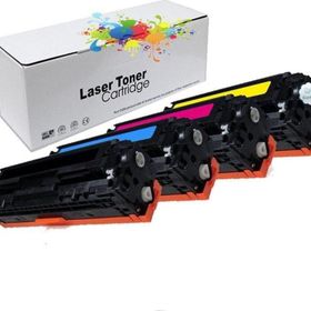 HP 203A-CF540A-41A-42A-43A Color Laserjet Pro M254NW-T6B59A-M254DW-T6B60A Muadil Toner Set