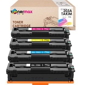 HP 203A CF540A Color Laserjet Pro M281FDW Muadil Toner Set