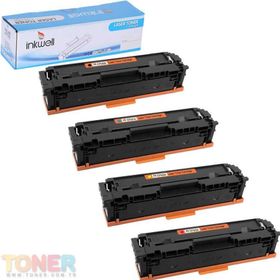 HP 203A M254/M280/M281 CF540A Tüm Renkler Muadil Toner Seti