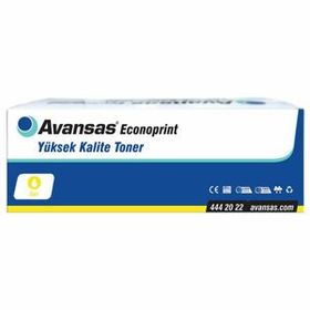 HP 203X-CF542X Sarı Yüksek Kapasiteli Muadil Toner