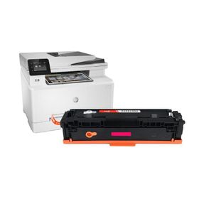 HP 203X-CF543X Kırmızı Yüksek Kapasiteli Muadil Toner