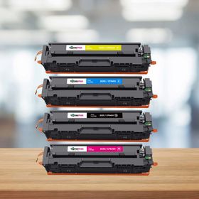 HP 203X M254/M280/M281 CF540X Tüm Renkler Muadil Toner Seti