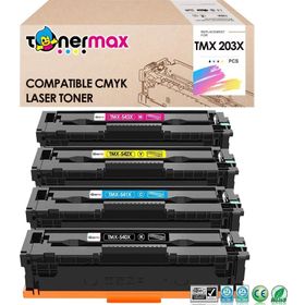 HP 203X M254/M280/M281 CF540X Tüm Renkler Muadil Toner Seti