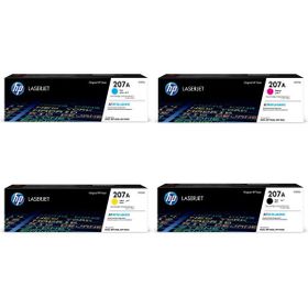 HP 207A Color Laser Jet C2210 Orjinal 4 Renk Toner