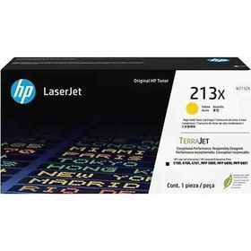 HP 213X-W2132X Sarı Yüksek Kapasiteli Orijinal Toner