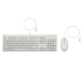 HP 225 AW5S6AA Beyaz Kablolu Klavye Mouse Seti