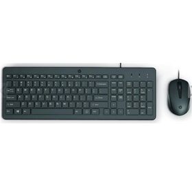 HP 240J7AA 150 Türkçe Kablolu Klavye Mouse Set