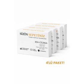 HP 285A 4 Adet CB435/CB436/CRG725/CRG712 Muadil Toner